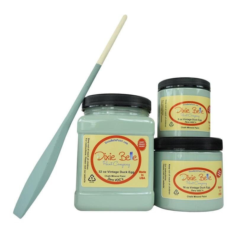 Dixie Belle Vintage Duck Egg Paint, DIY paint, Mineral Chalk Paint