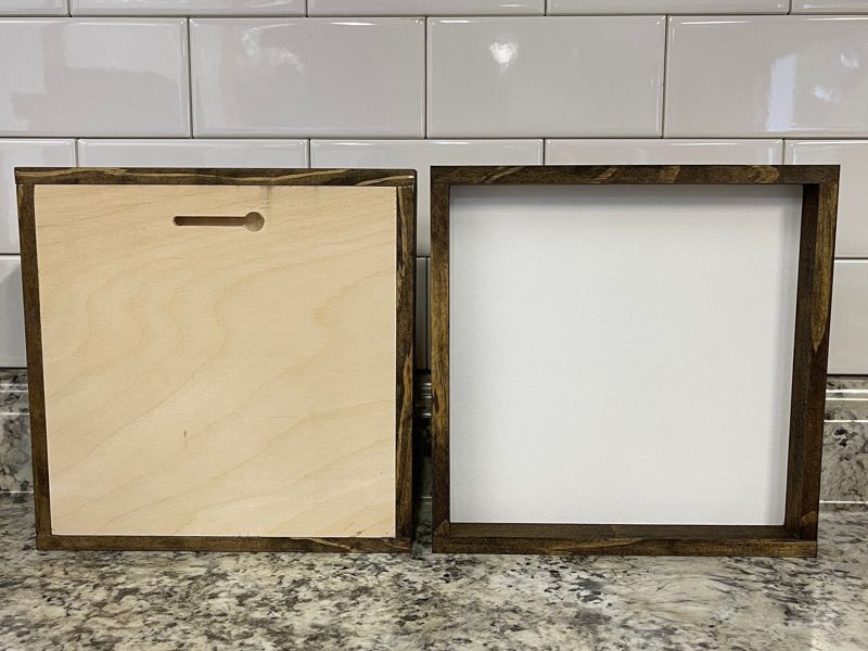 8"x8" (2) Blank Wood Sign, Rustic Wood Blanks for signs, Wood Sign, Wood Signs, DIY Sign, Farmhouse Signs