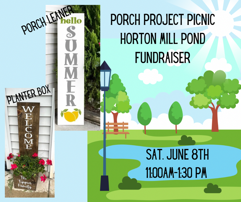 Porch Project Picnic (Welcome to our Home Porch Leaner )