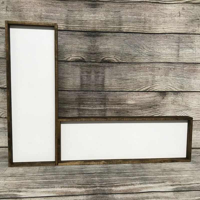 6"x18" Blank Wood Sign, Rustic Wood Blanks for signs, Wood Sign, Reversible Wood Signs, DIY Sign, Farmhouse Signs, (2) 6x18