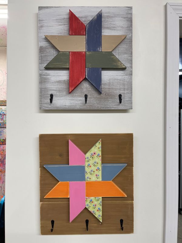 Craft Night (Barn Quilt Key Holder Feb 18  6-9pm)