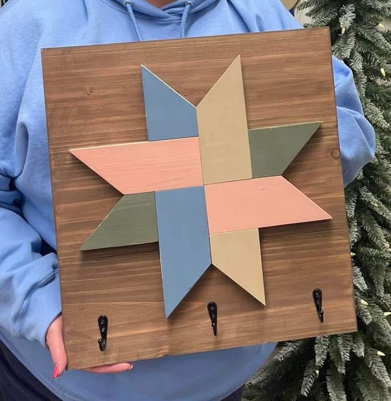 Craft Night (Barn Quilt Key Holder Feb 18  6-9pm)