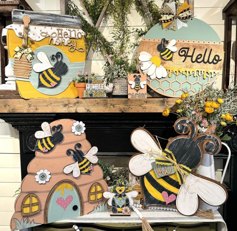 Honeybee Decor Workshop π (Take home kit)
