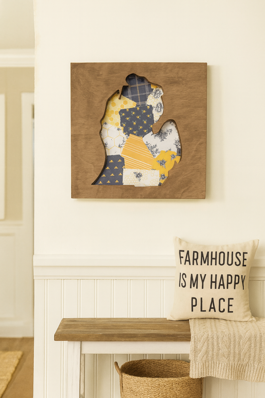 Friday Craft Night 9/26 (Michigan Silhouette Layered Sign)