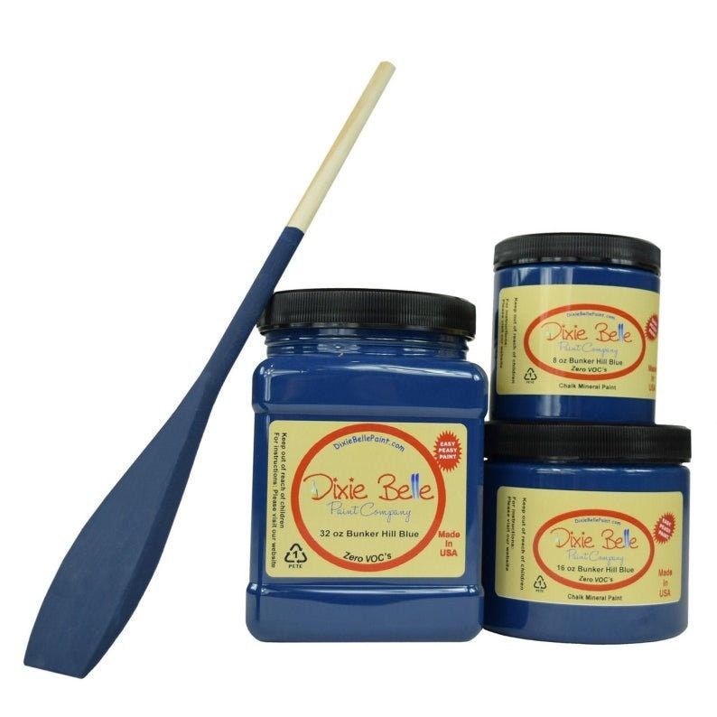 Dixie Belle Bunker Hill Blue Paint, DIY paint, Mineral Chalk Paint