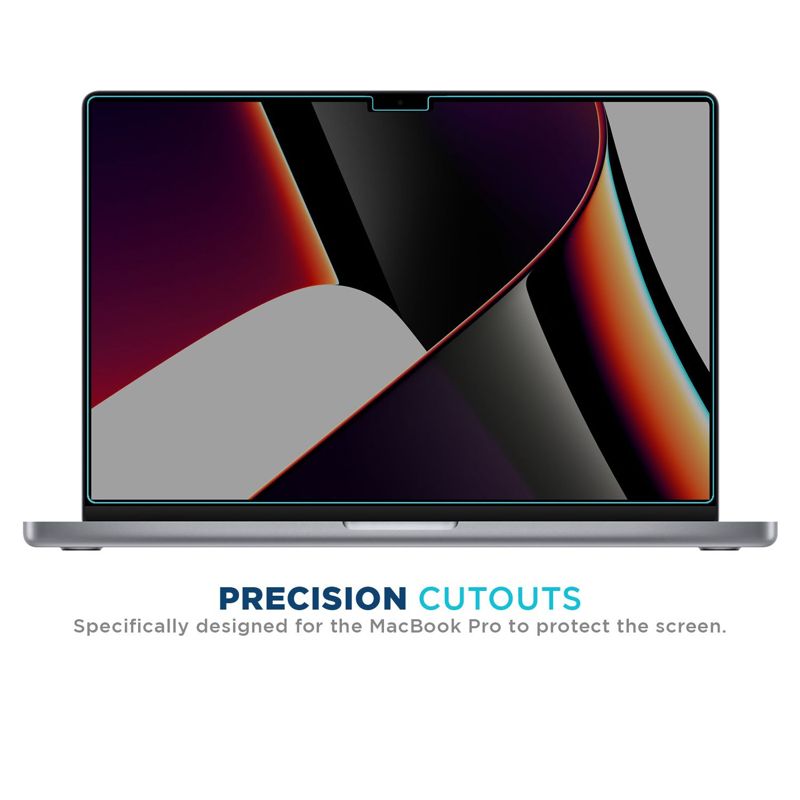 Tech Armor Magnetic Privacy Film Screen Protector Designed for MacBook Pro Retina 14 Inch 2021 , Easy Magnet Removal 1 Pack
