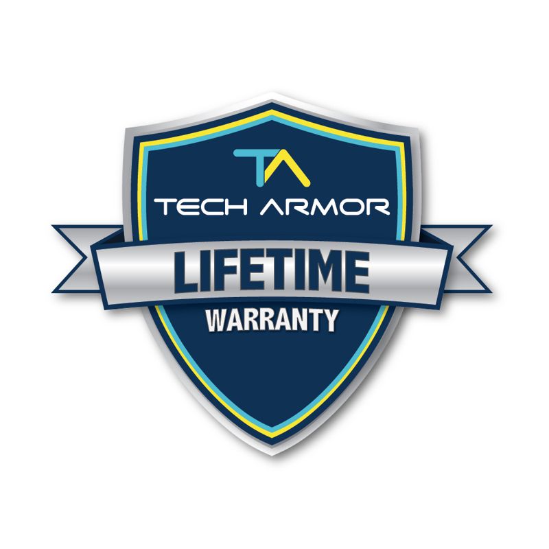 Tech Armor Apple MFi Certified Lightning Cable to USB A - 2FT Space Grey - Tough-Braided Extra-Strong Jacket - Sync/Charge iPhone & iPad