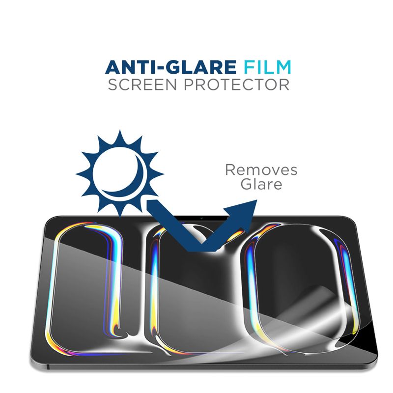 Tech Armor Matte Anti-Glare Film Screen Protector for iPad 11 (2025) and iPad Pro 11 (2024) - Perfect for Drawing, Writing, and Note-taking like on Paper 2 Pack