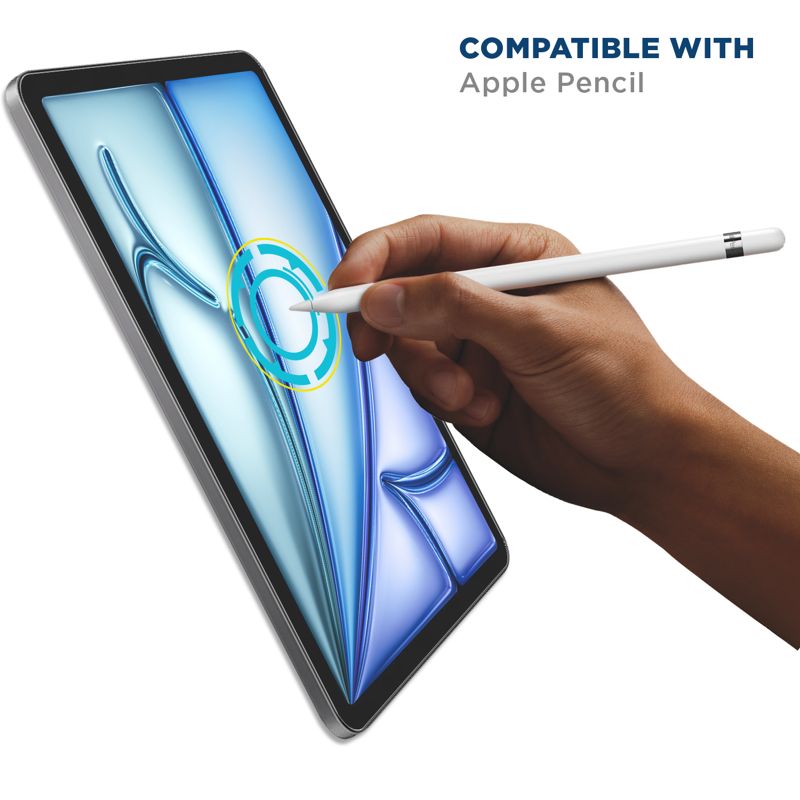 Tech Armor Matte Anti-Glare Film Screen Protector for iPad Air 13 Inch M4 2026 & M3 2025, M2 2024 - Perfect for Drawing, Writing, and Note-taking like on Paper 2 Pack