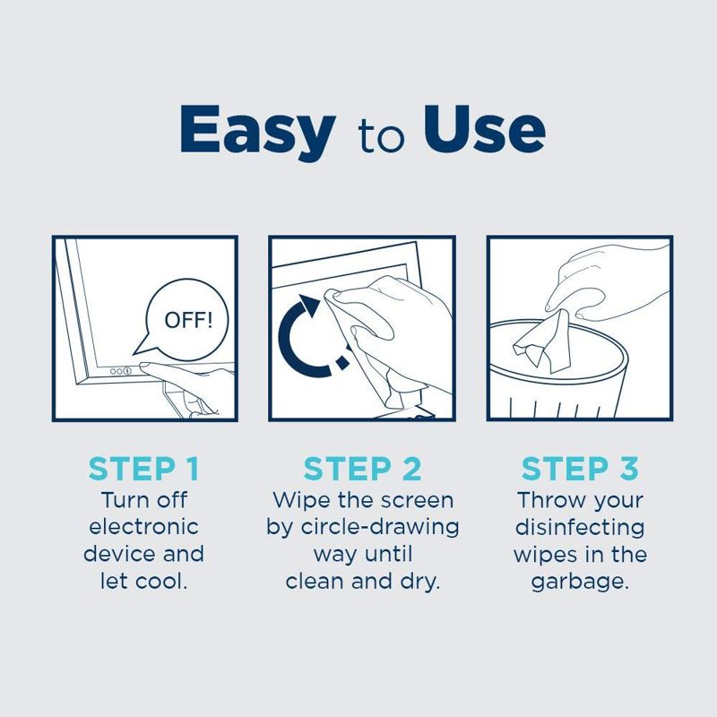 Tech Armor Cleaning Wipes - Best For TV Screen Cleaner, Computer Screen Cleaner, for Laptop, Phone, Ipad - Computer Cleaning kit Electronic Cleaner - 100 Wipes