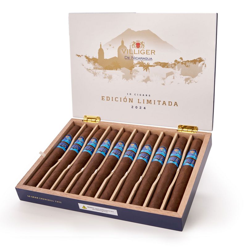 Villiger De Nicaragua Edicion Limitada 2024 Gran Churchill (bx/10)