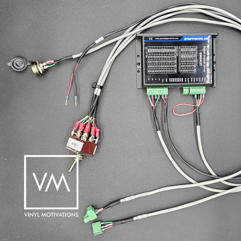 OMTech/Ruida Rotary Stepper Driver Upgrade/Add-On